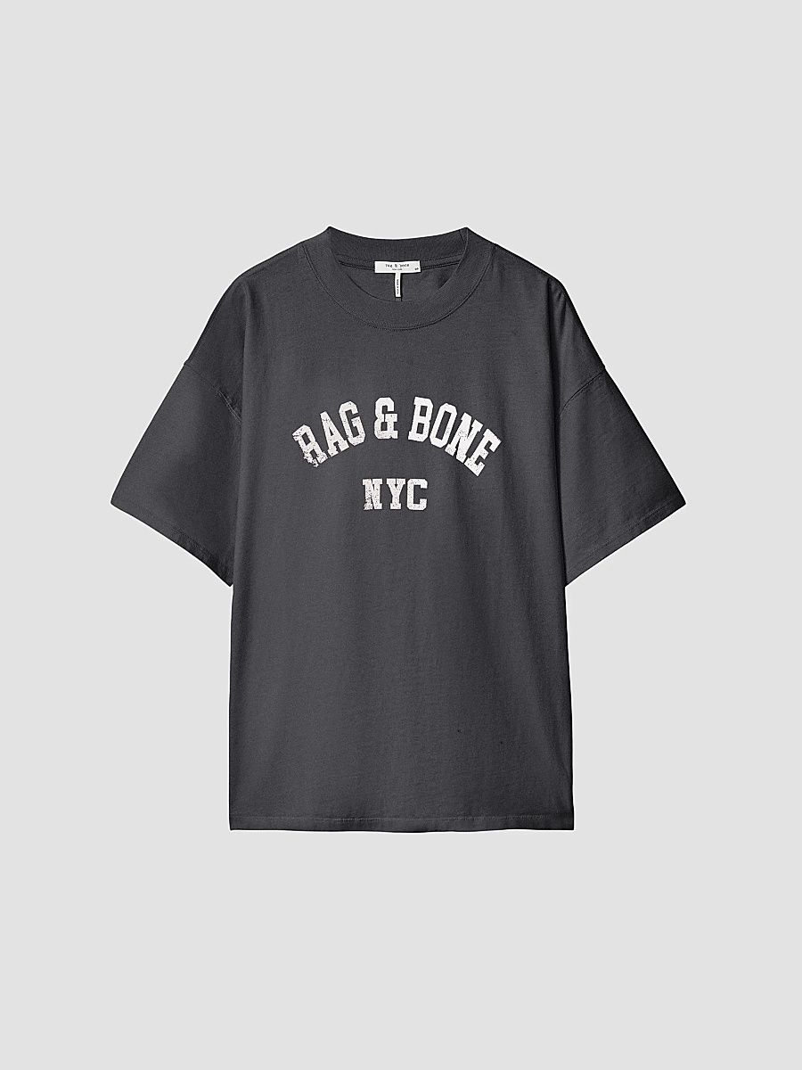 Women's University Alex Cotton T-Shirt - Black - Size XL