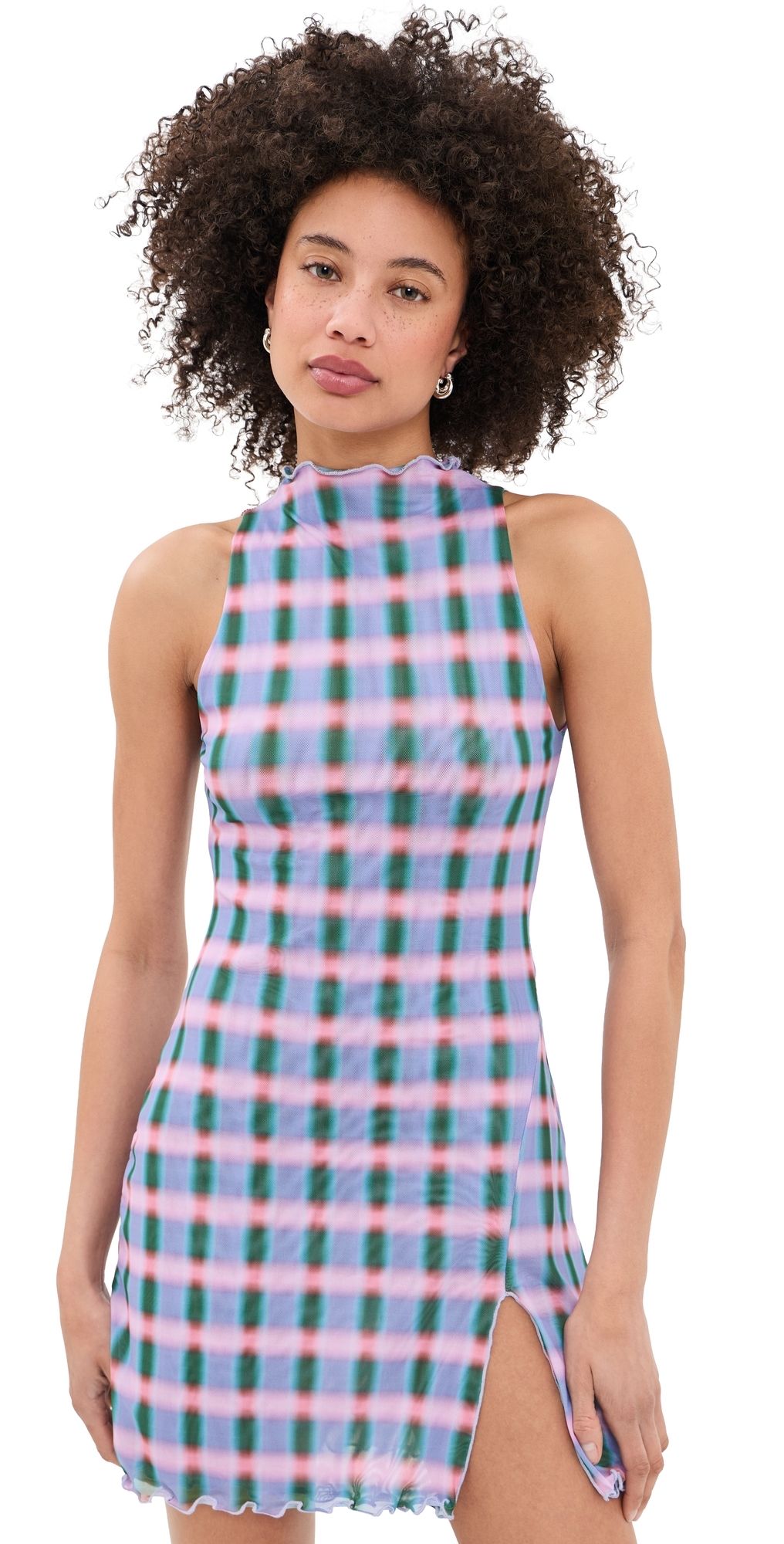 RESA Savannah Mesh Mini Dress Motley L
