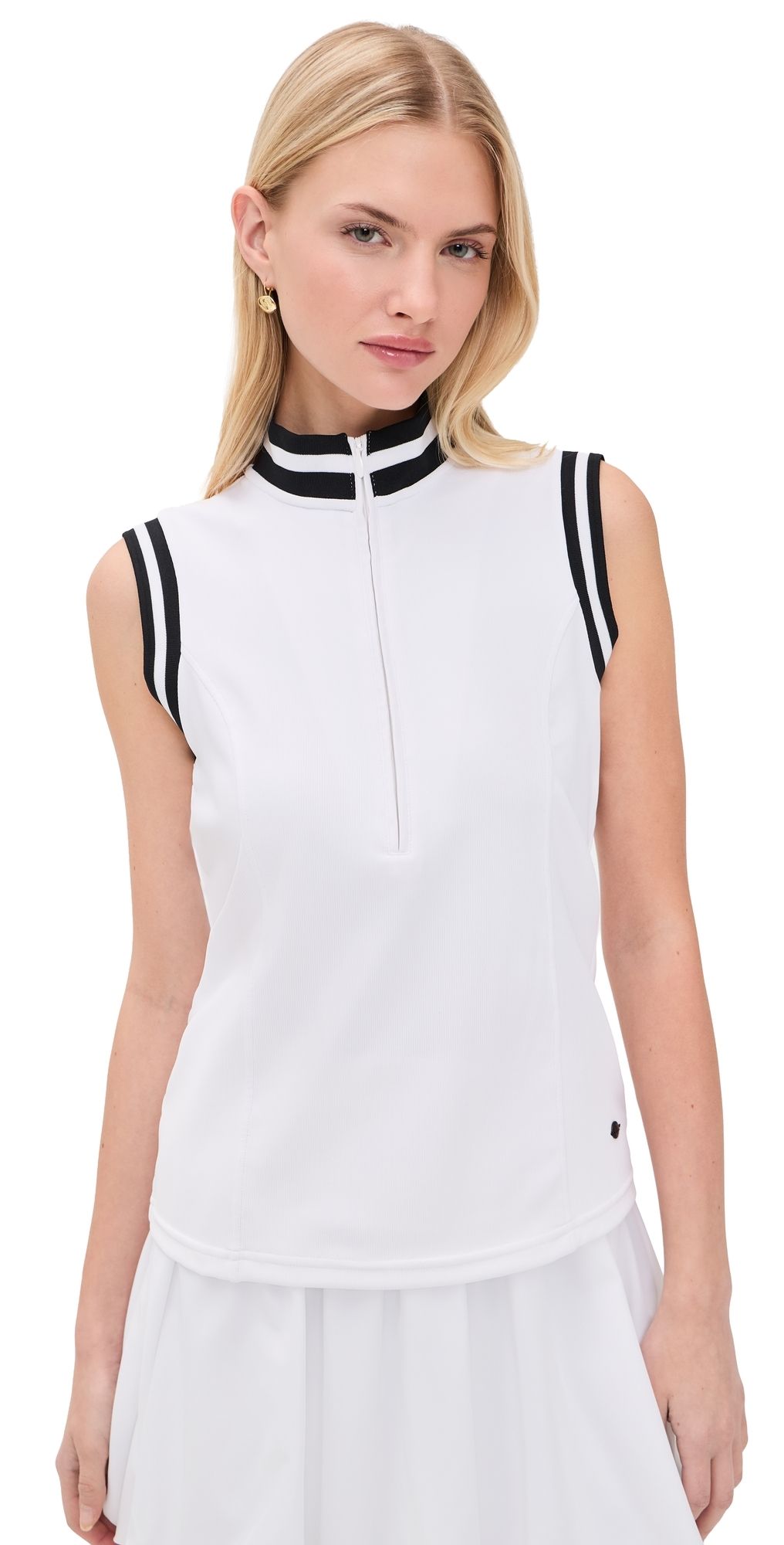 Goldbergh Camellia Sleeveless Top White XS