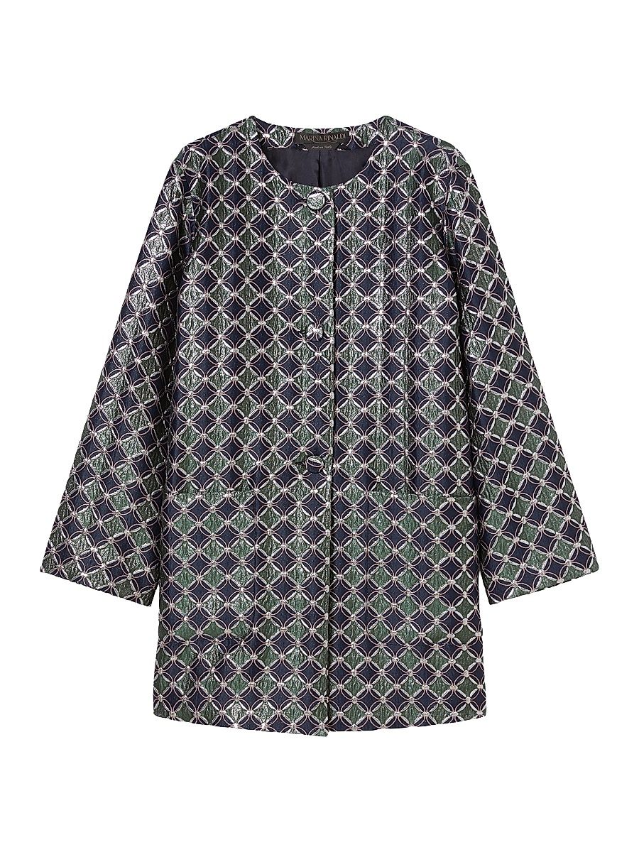 Women's Jacquard Tunic - Midnightblue - Size 24