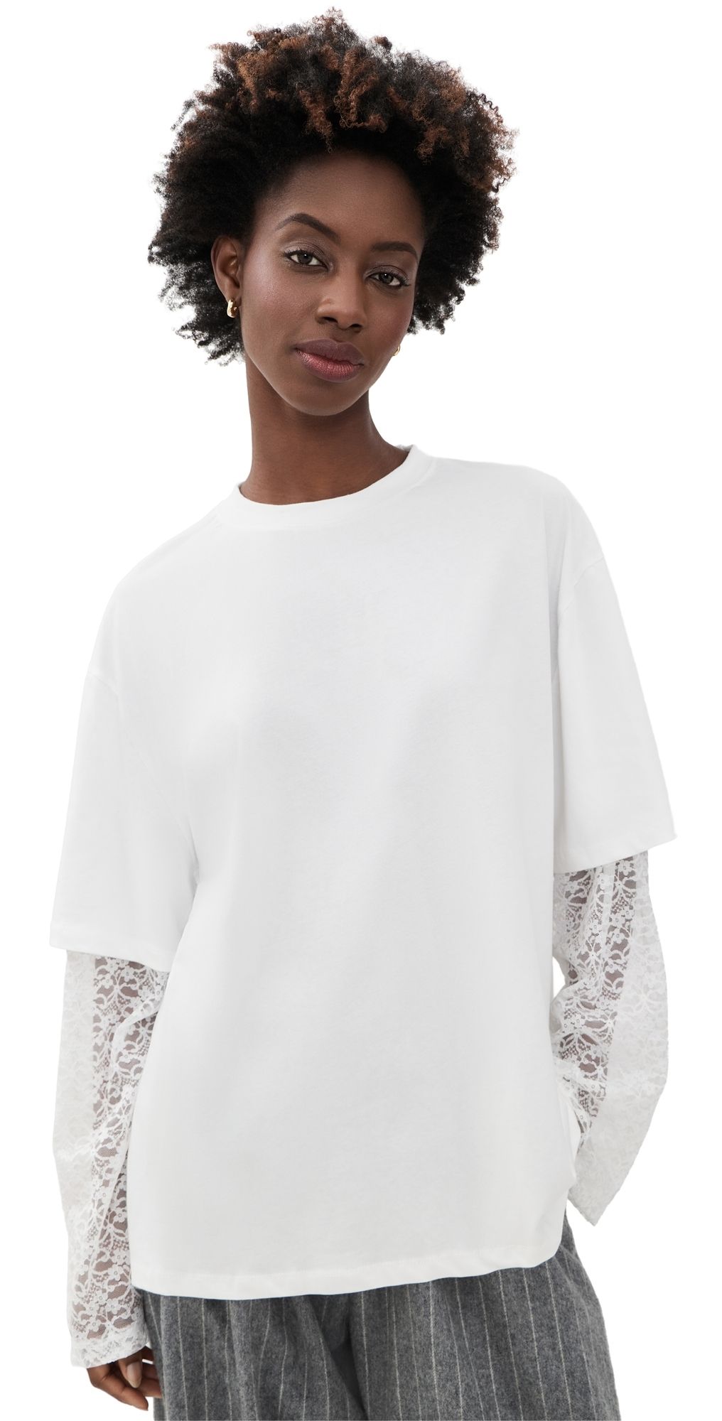 Lioness Bottega Shirt Porcelain XXS