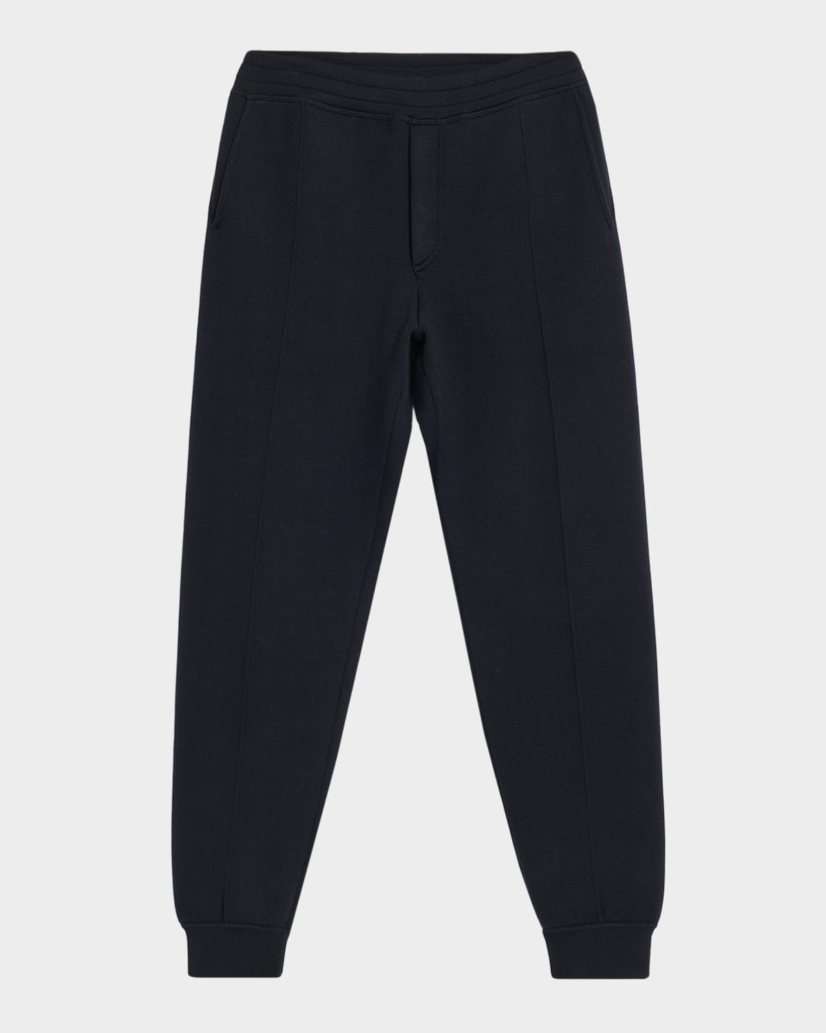 Men & apos;s Double-Faced Pintuck Jogger Pants