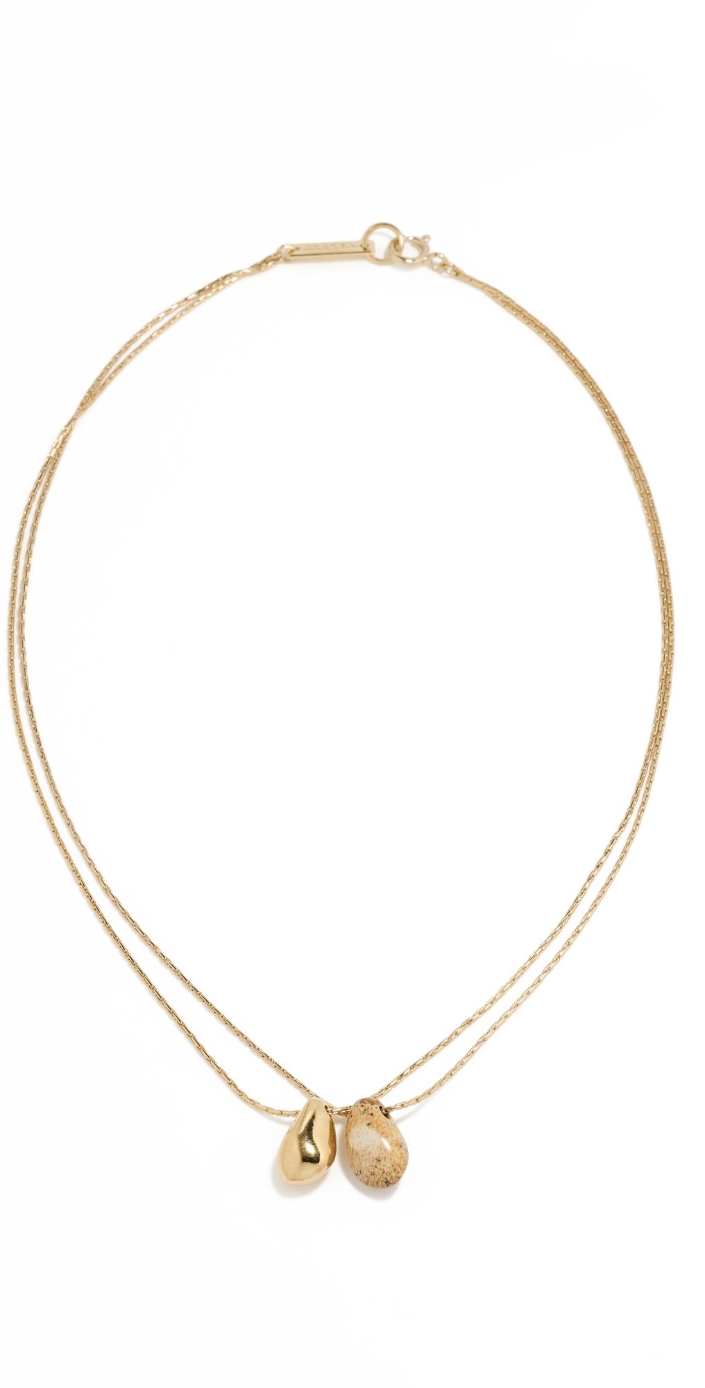 Isabel Marant Short Necklace Natural One Size
