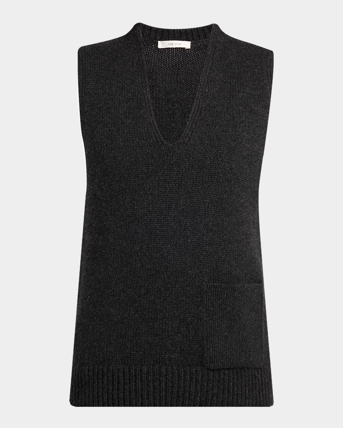 Marte V-Neck Cashmere Sweater Vest
