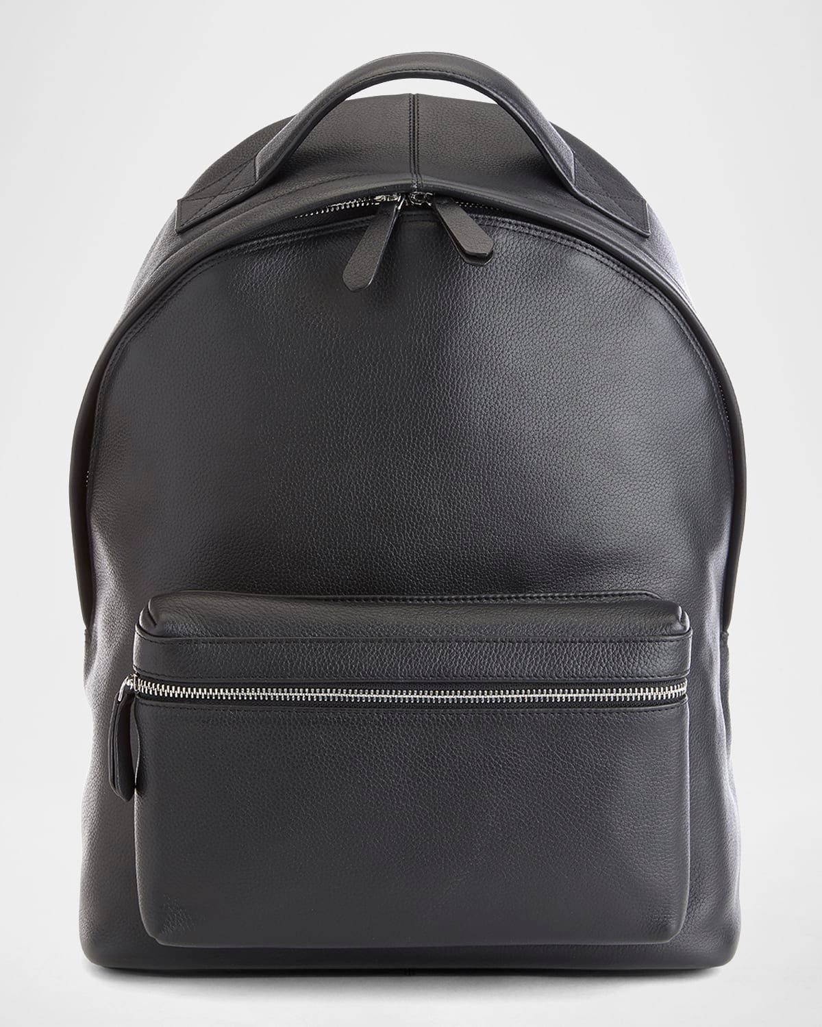 Personalized Leather Executive 13" Laptop Backpack