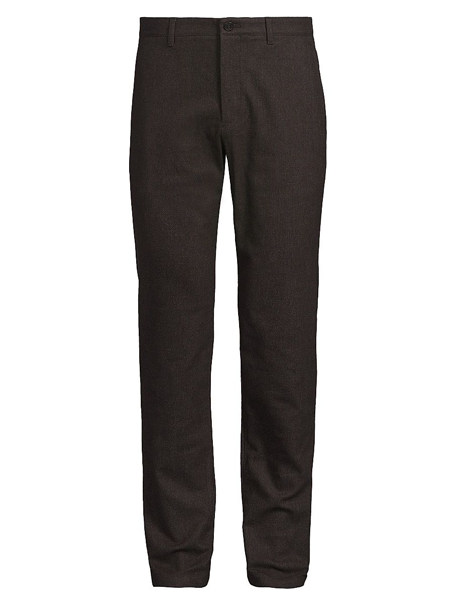 Men's Zaine Twill Straight-Leg Pants - Baltic Multi - Size 40