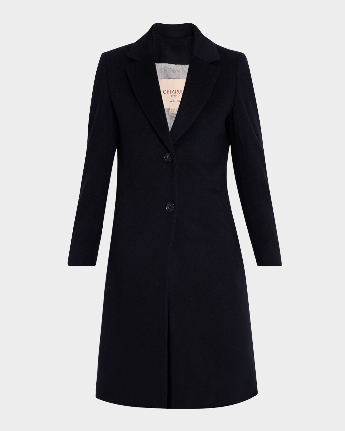 Perseide Classic Single-Breasted Coat