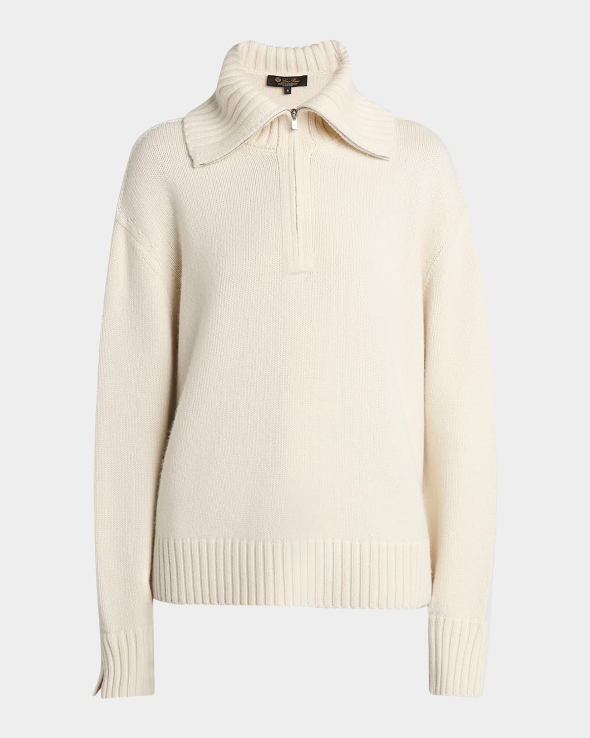 Parksville Cashmere Quarter-Zip Sweater