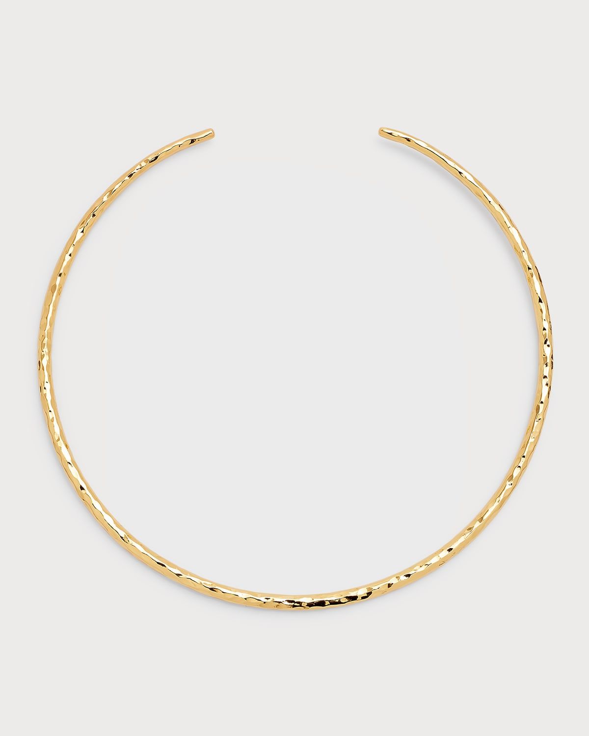 Hammered Gold Collar
