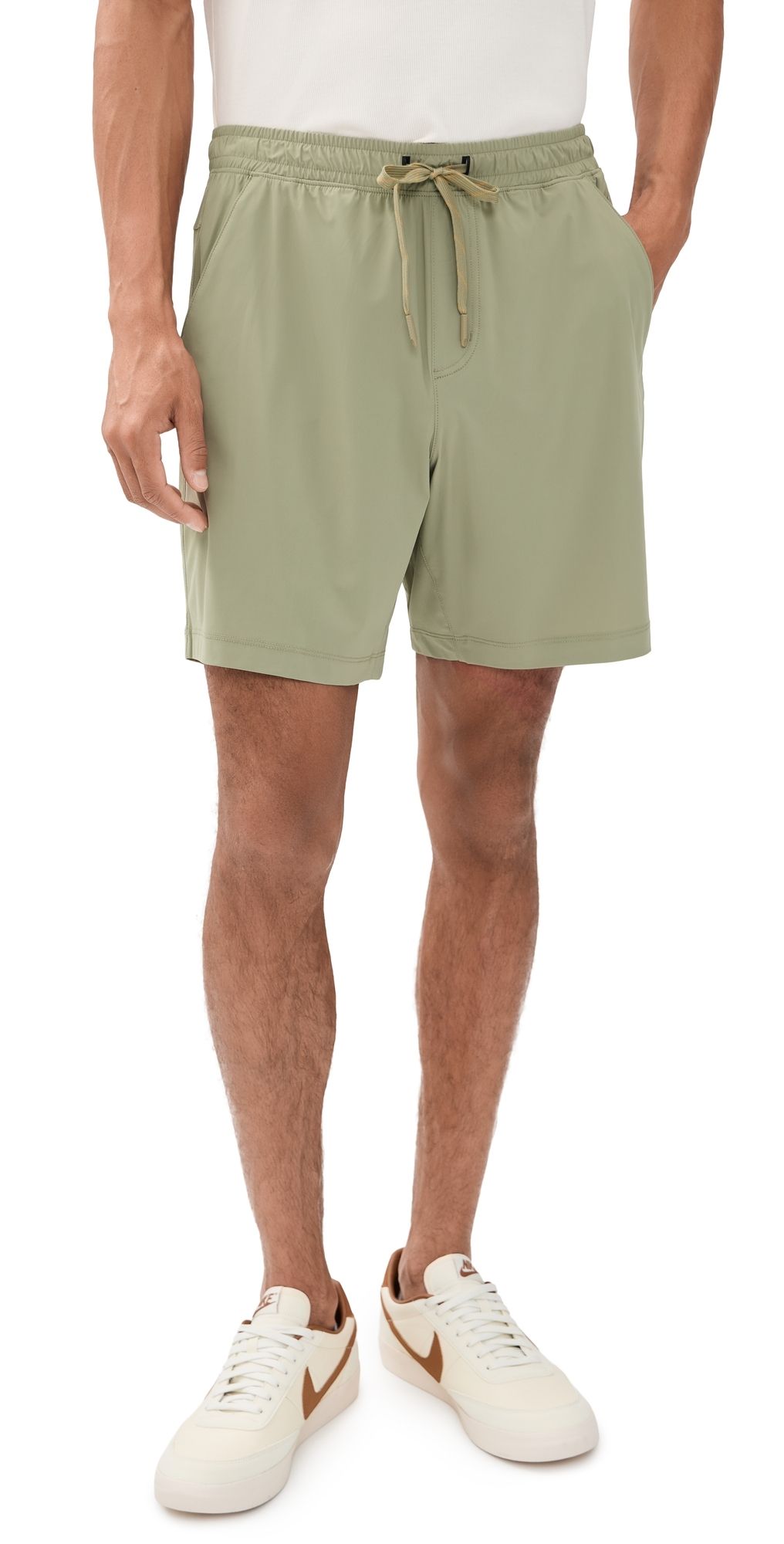 Rhone 7 Pursuit Shorts SAND GREEN XXL