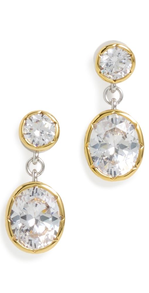 Luv Aj The Marais Drop Studs Silver One Size