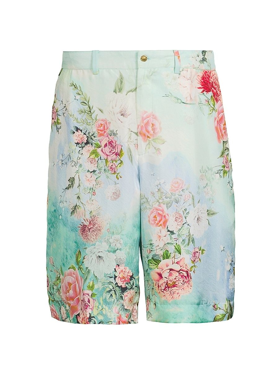 Men's The Jewellery Museum Silk Shorts - The Jewellery Museum - Size Small