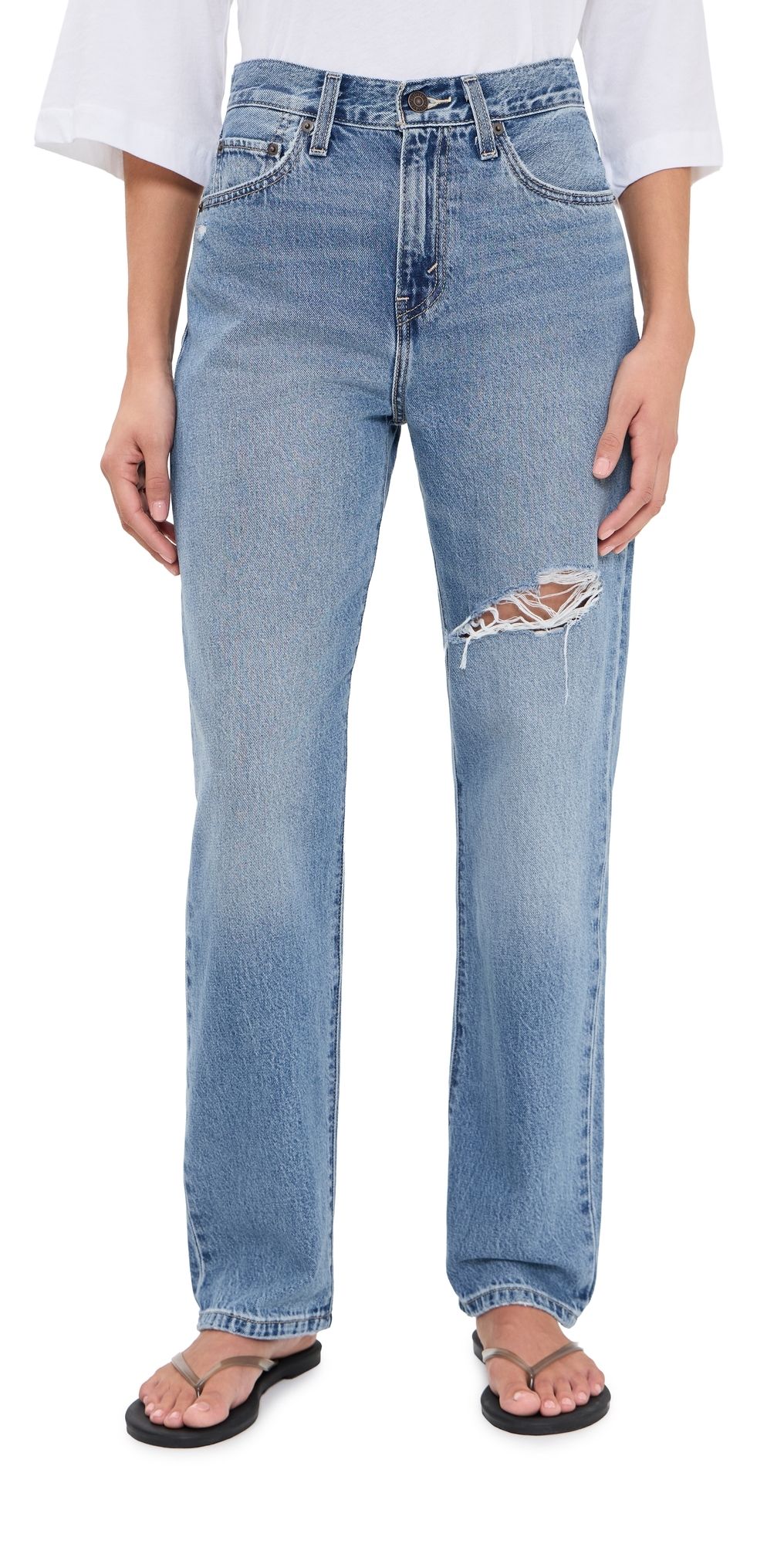 Levi's Easy Dad Jeans Slipped Around 26
