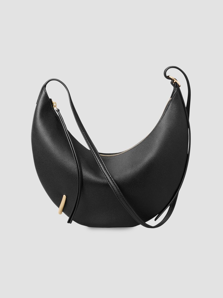 Tory Burch Women's Pierced Leather Crossbody Bag - Black
