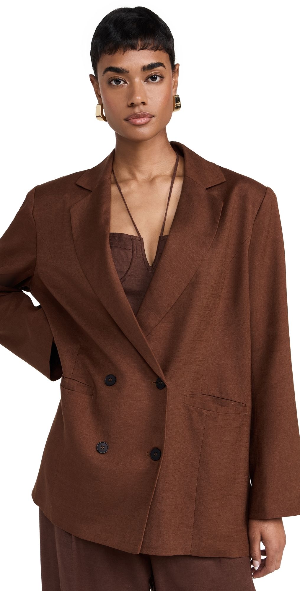 Lioness La Quinta Blazer Chocolate XXS