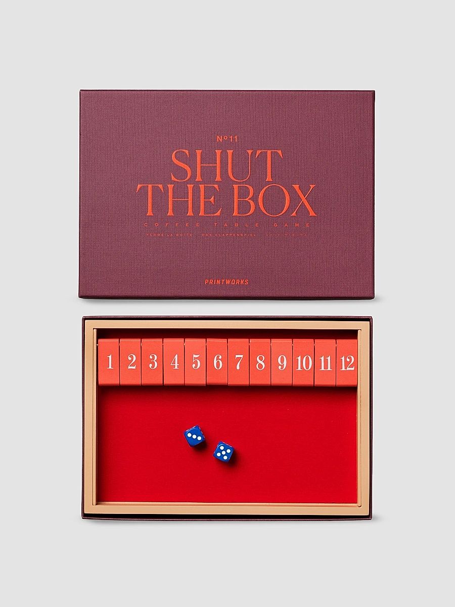 Classic Game Series Shut The Box Game Set