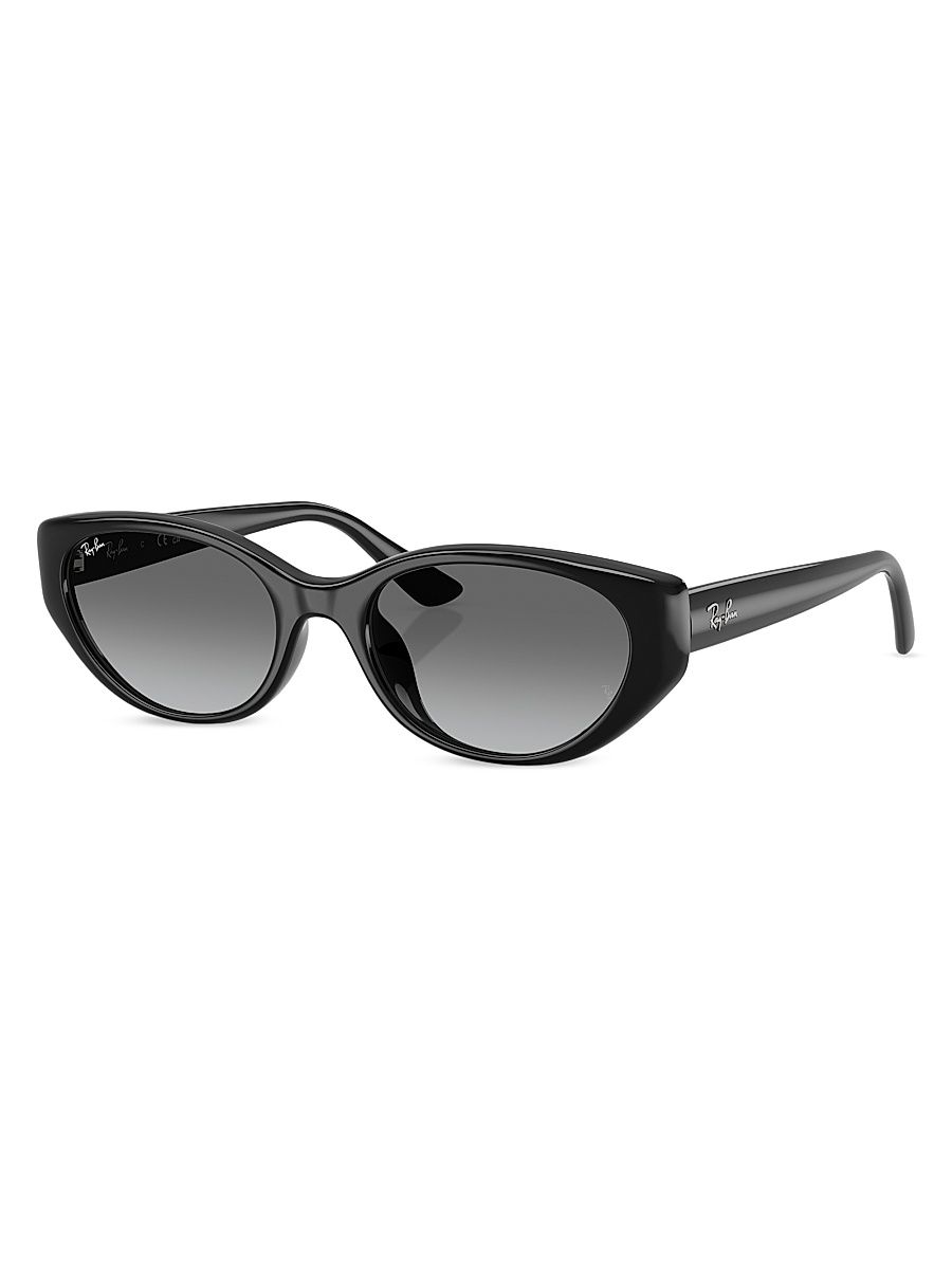 Women's 0RB4457D 55MM Pillow Sunglasses - Black