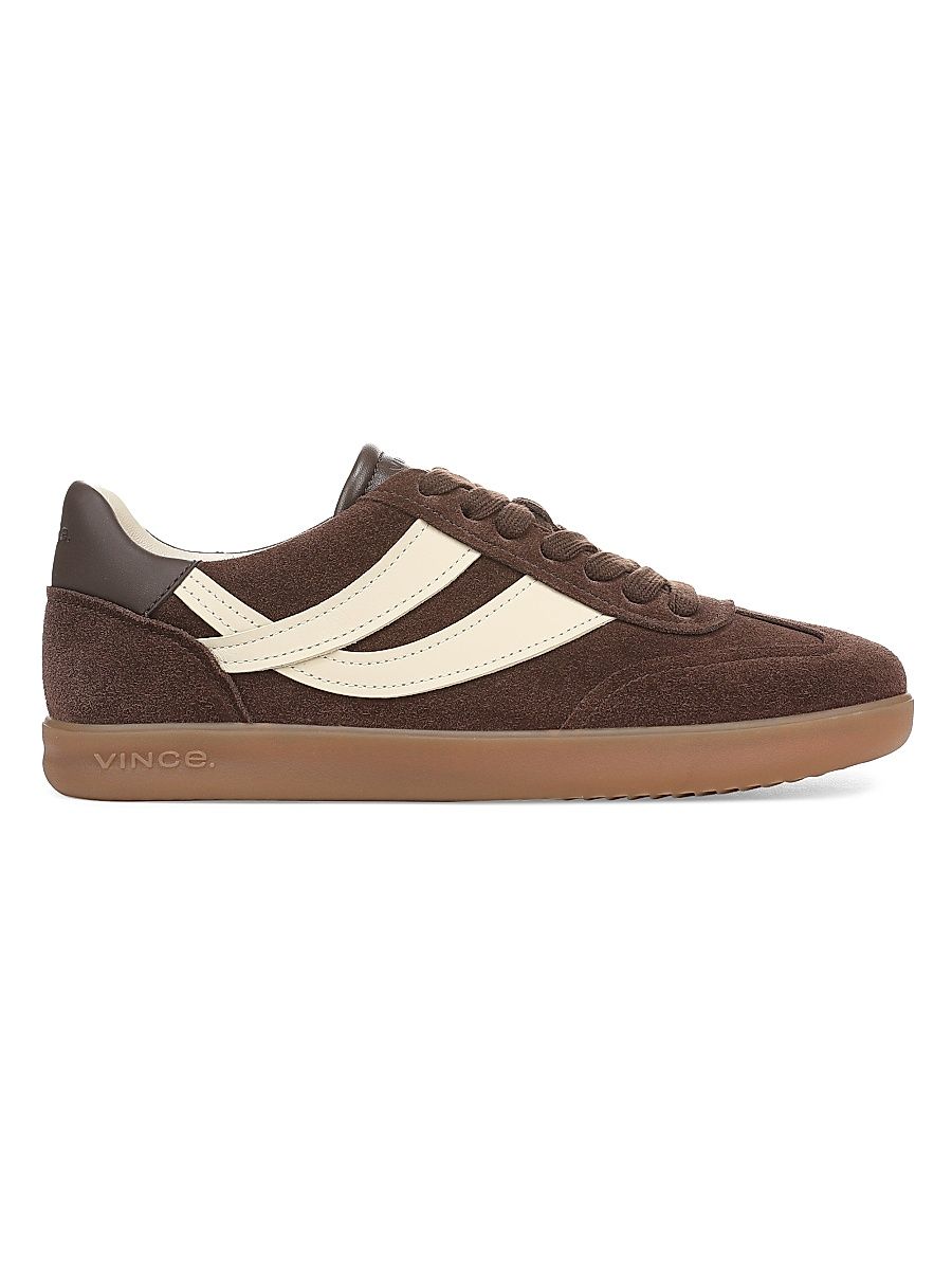 Women's Oasis Suede Low-Top Sneakers - Cacao Brown
