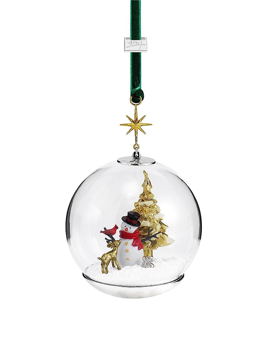 Holiday Snow Globe Ornament