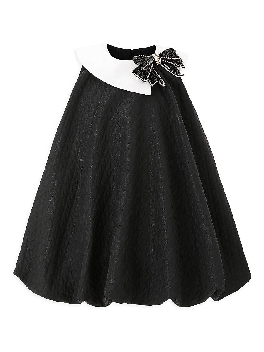 Baby Girl's & Little Girl's Stonelea Dress - Black - Size 9 Months