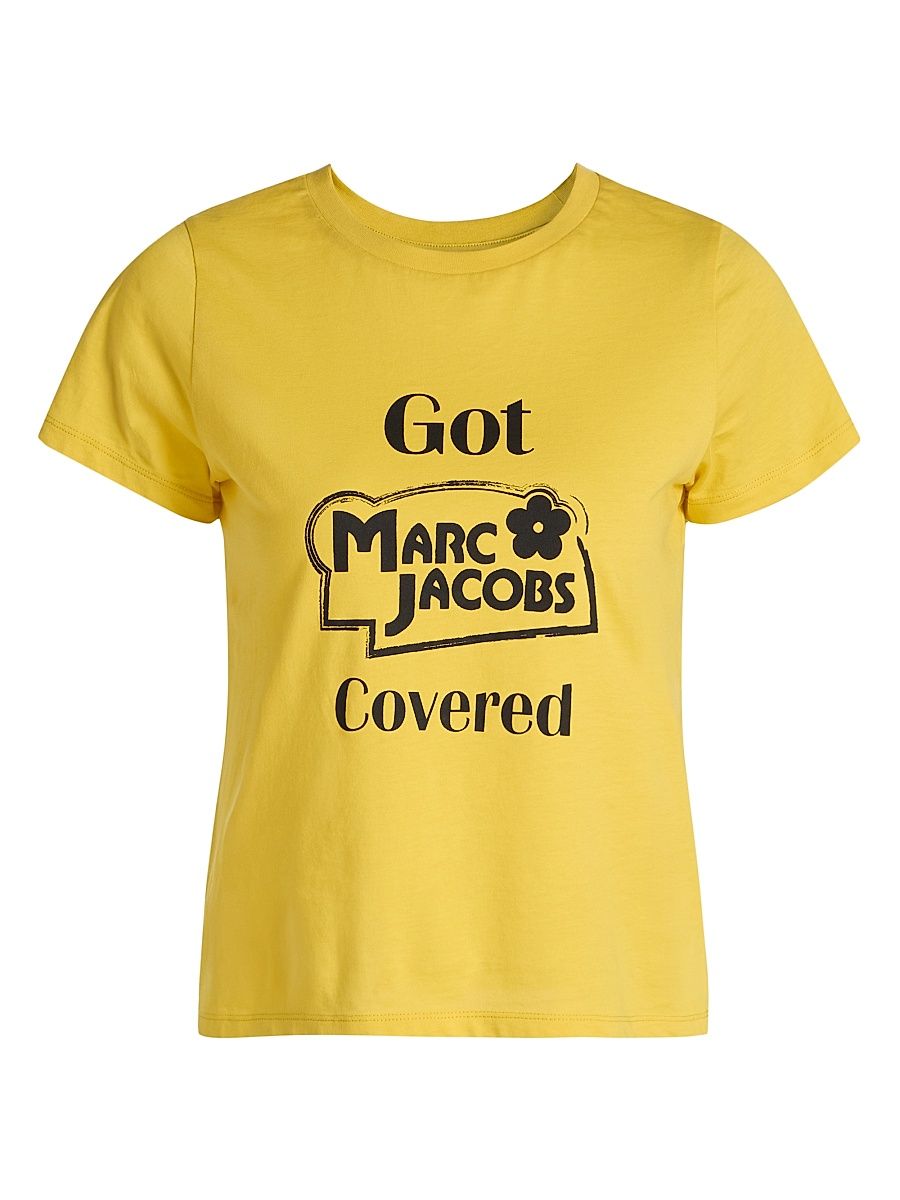 Women's Femme Slim-Fit T-Shirt - Yellow Multi - Size XS
