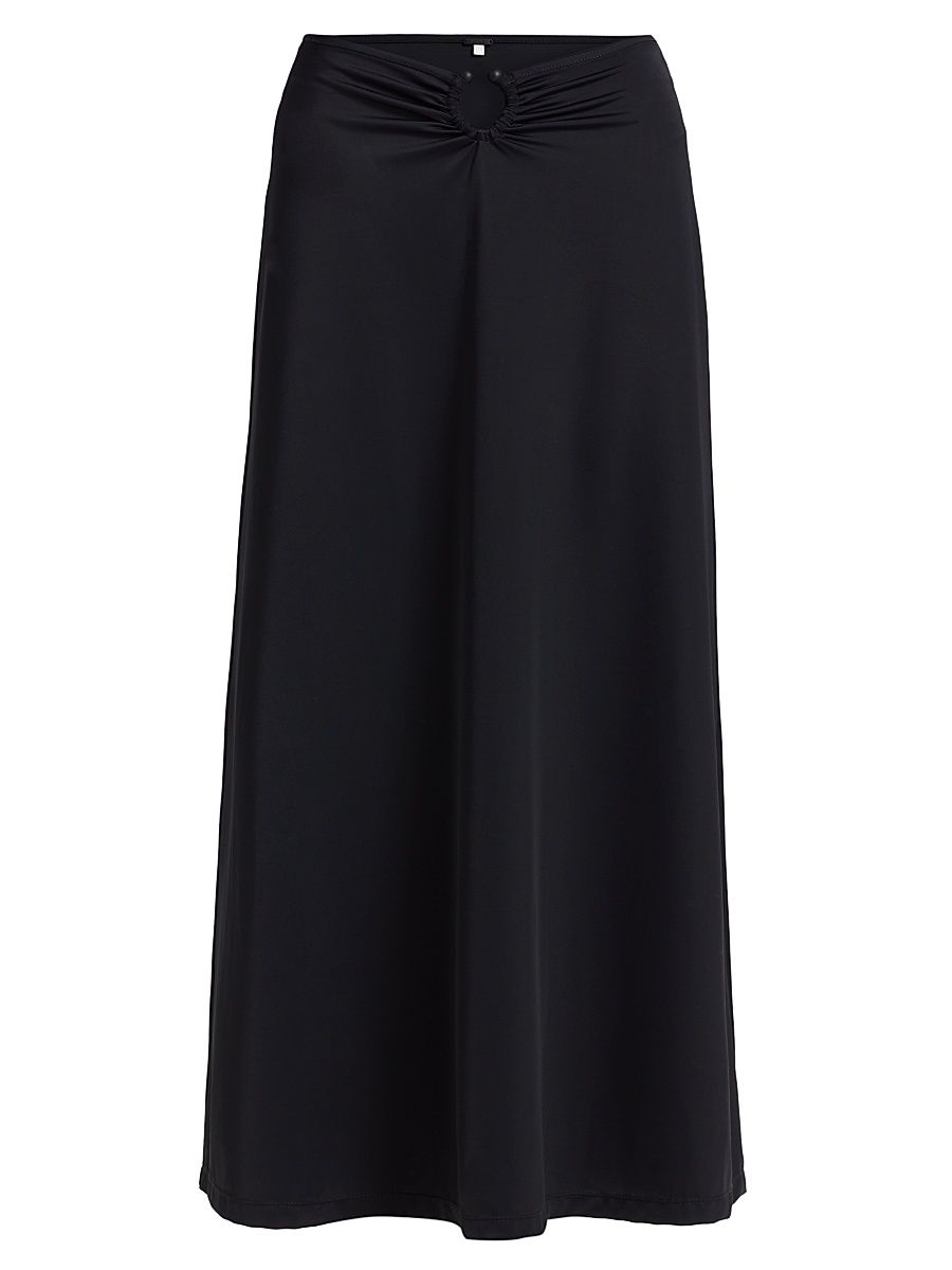 Women's Breath Of Life Midi-Skirt - Black - Size 12