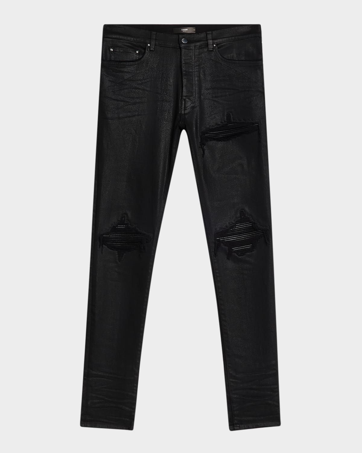 Men & apos;s MX1 Waxed Skinny Jeans