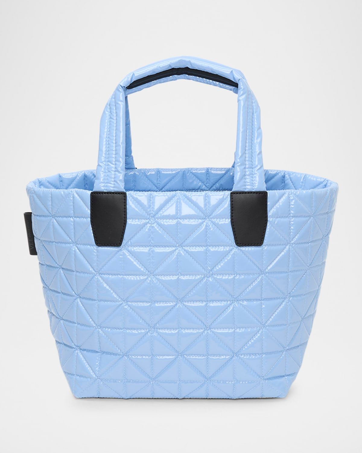 Vee Vinyl Small Tote Bag