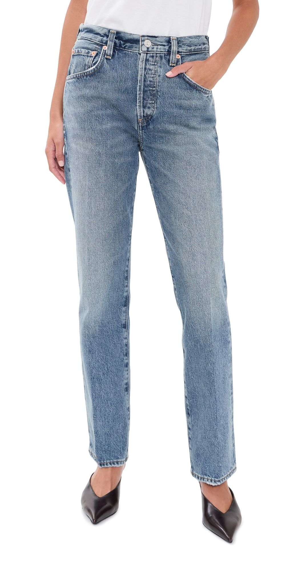 Citizens of Humanity 90s French Straight Jeans Dirty Martini 30