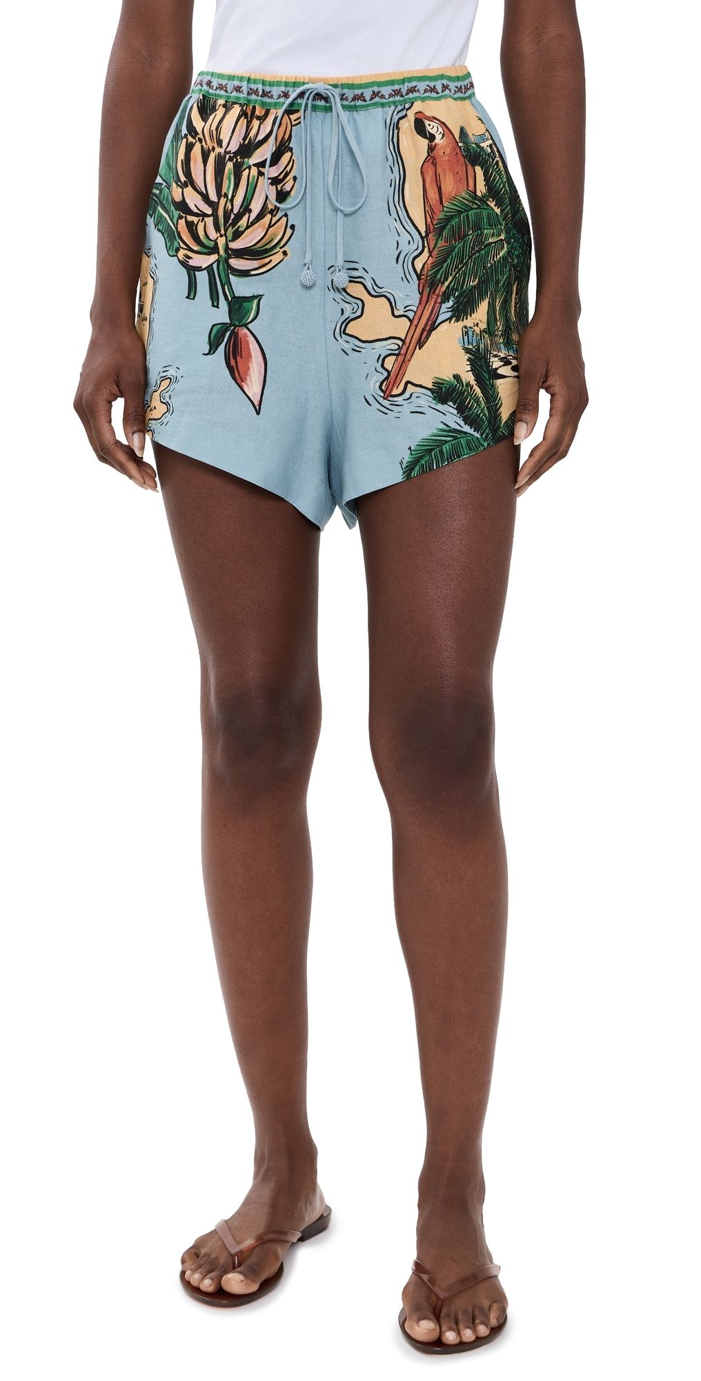FARM Rio Beaches Path Shorts Beaches Path Multicolor XL