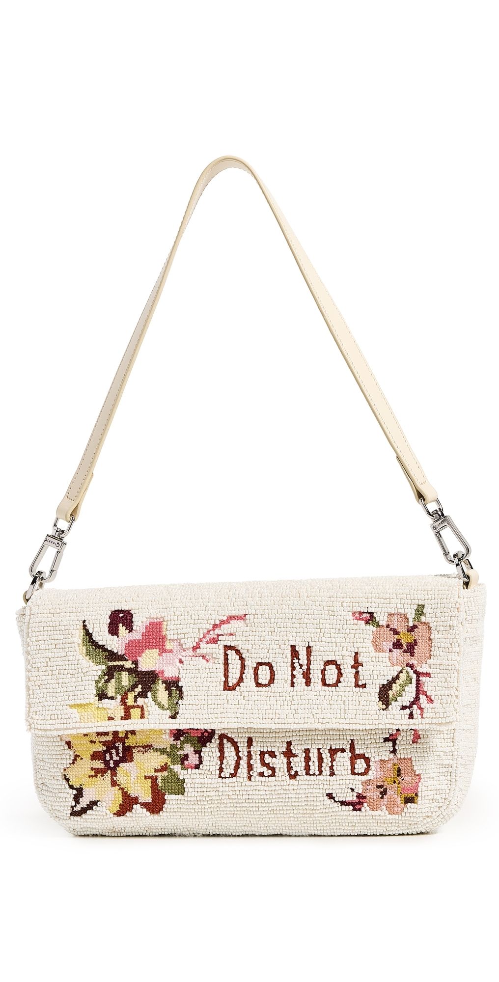 STAUD Timmy Convertible Shoulder Bag DO NOT DISTURB One Size