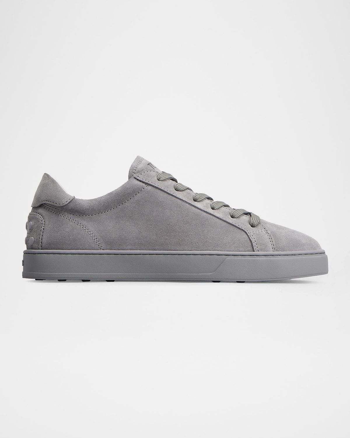 Men & apos;s Allacciata Low-Top Suede Sneakers