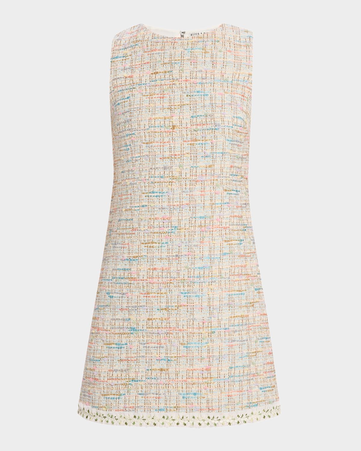Clyde Tweed A-Line Shift Dress
