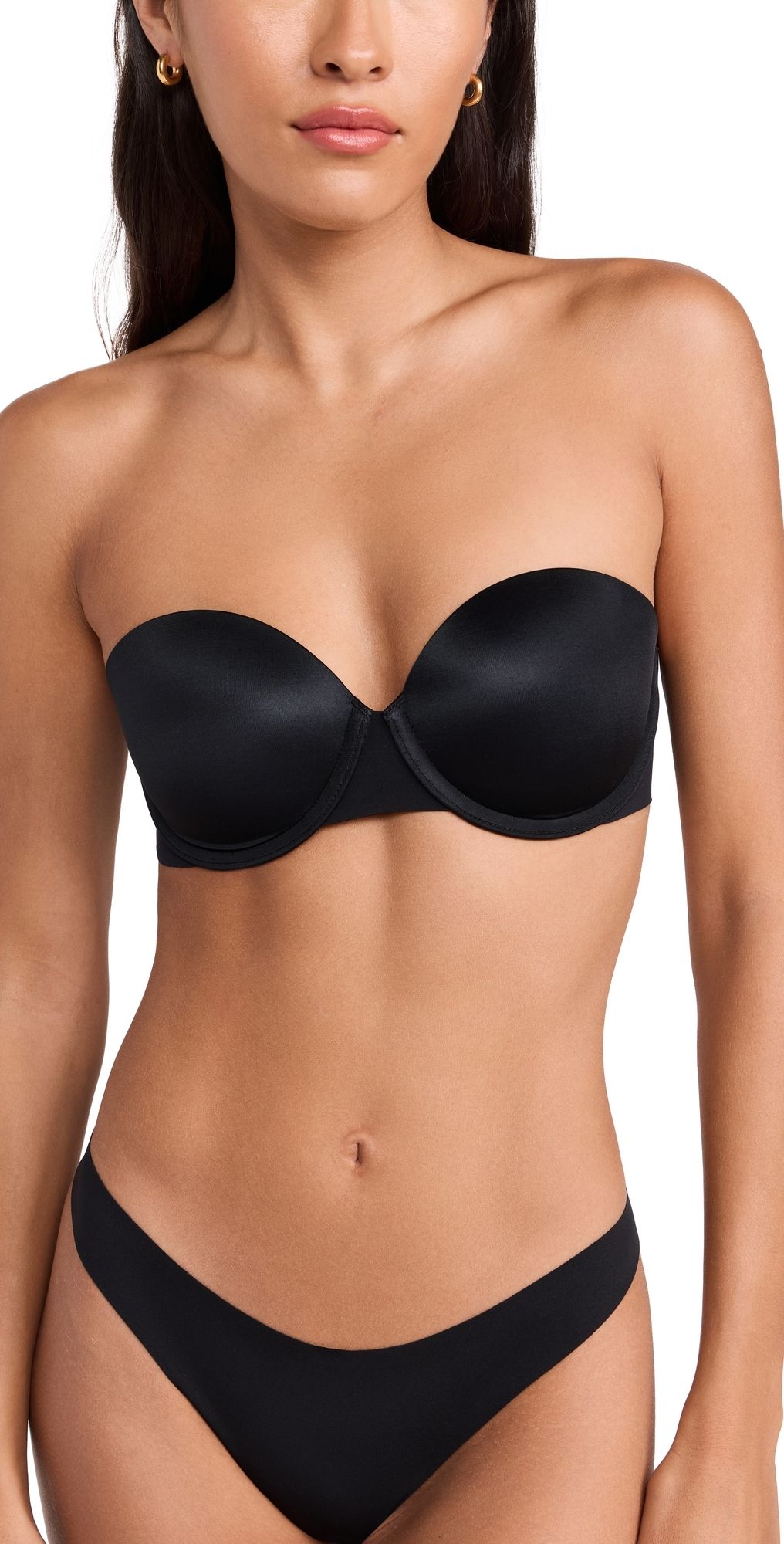 SPANX SPANXsmooth Suit Your Fancy Strapless Bra Very Black 32B