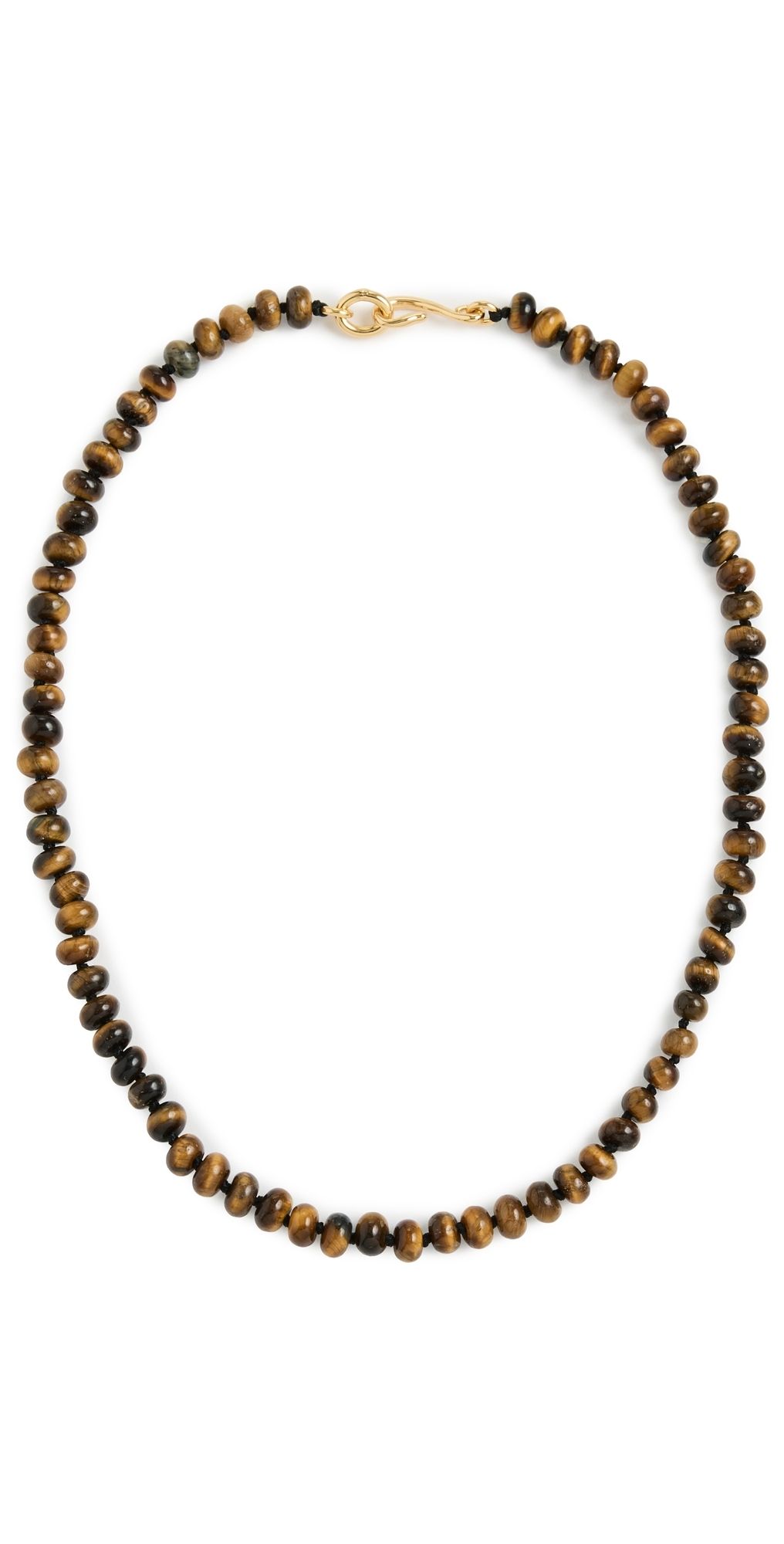 Madewell Beaded Choker Tigers Eye One Size