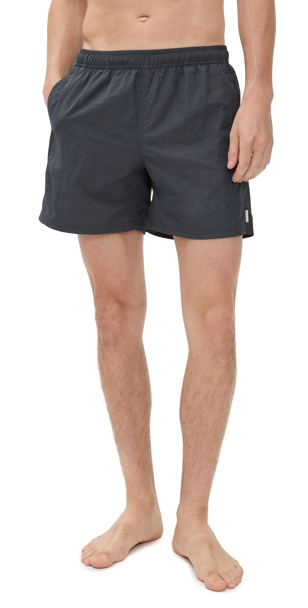 AUTO-REPLY Solid Sebastian Swim Trunks 6 Granite XL