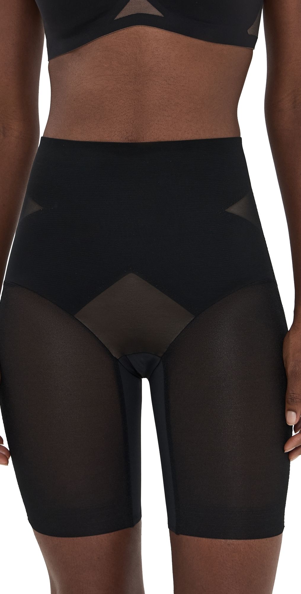 Honeylove Superpower Mid-Waist Shorts Sand 2X