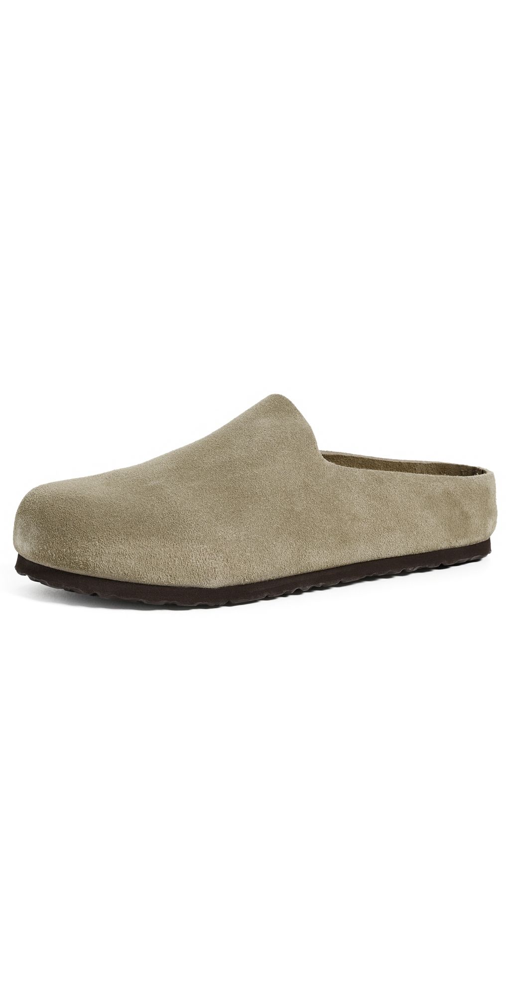 Birkenstock Amsterdam Wrapped Clogs Taupe 43