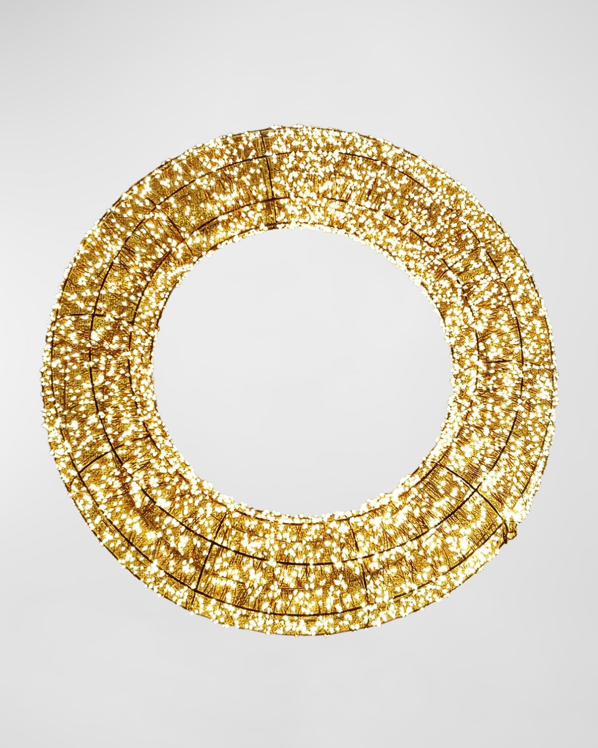 Holiday Copper Metal Wreath