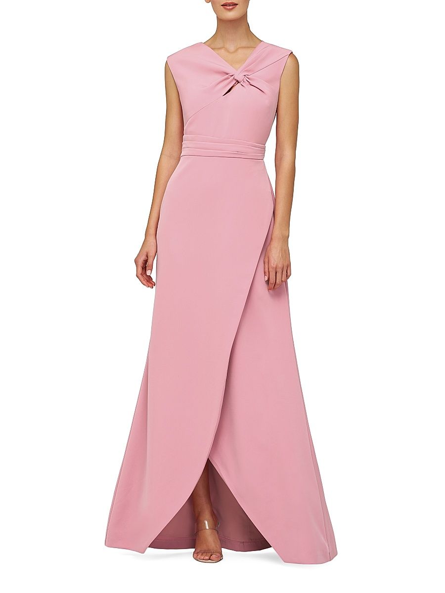 Women's Illiana Sleeveless Gown - Pink Mauve - Size 14