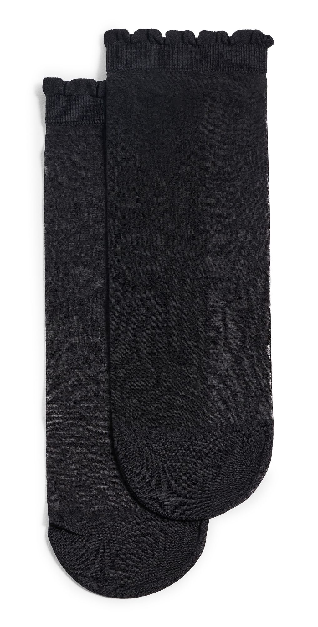 Stems Poppy Dot Socks Black One Size