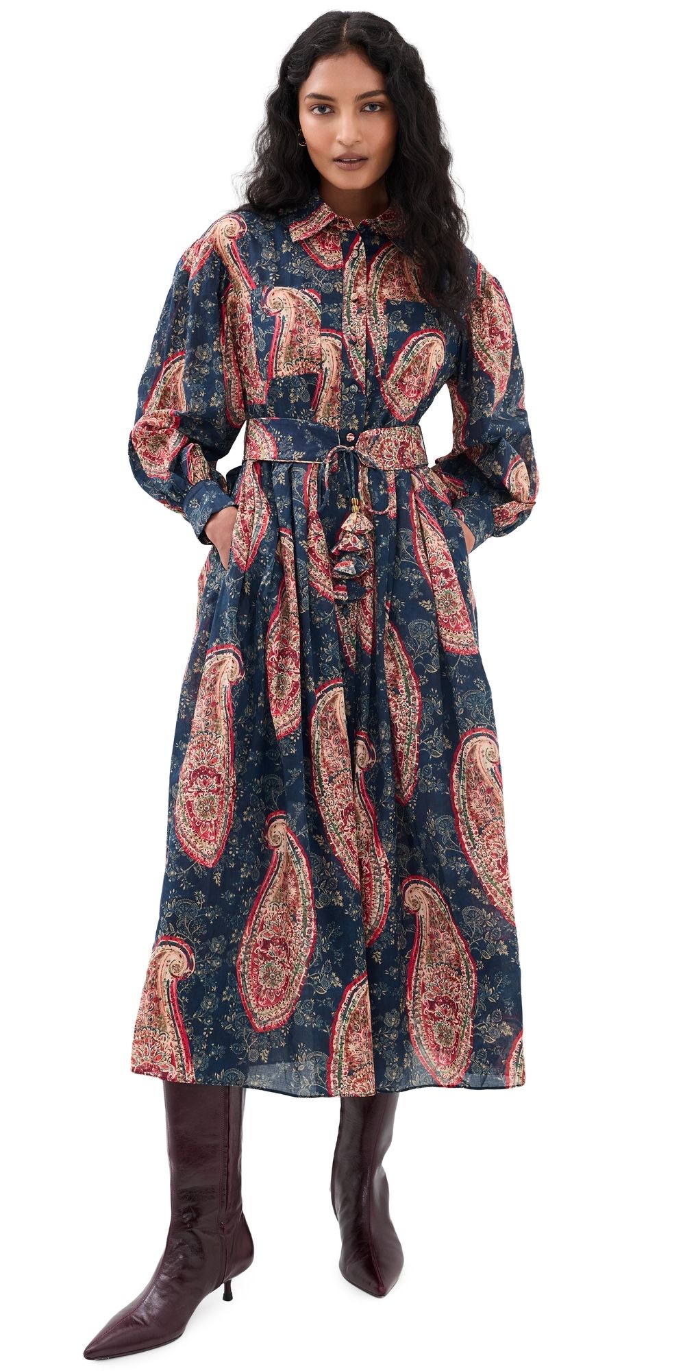 Hunter Bell Tenley Dress Twilight Paisley 0