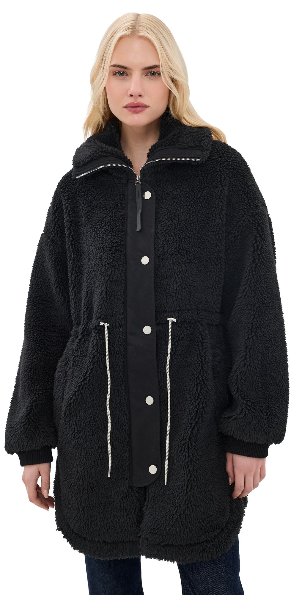 Varley Jamie Sherpa Jacket Black XS