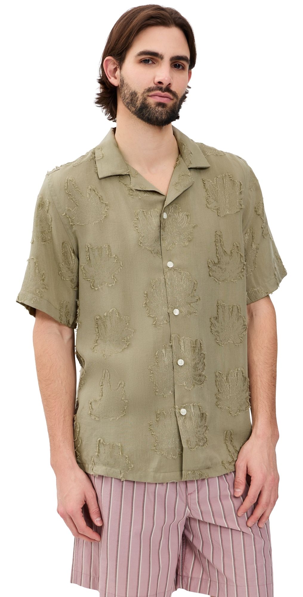 OAS Palmoza Rocco Shirt Light Brown L