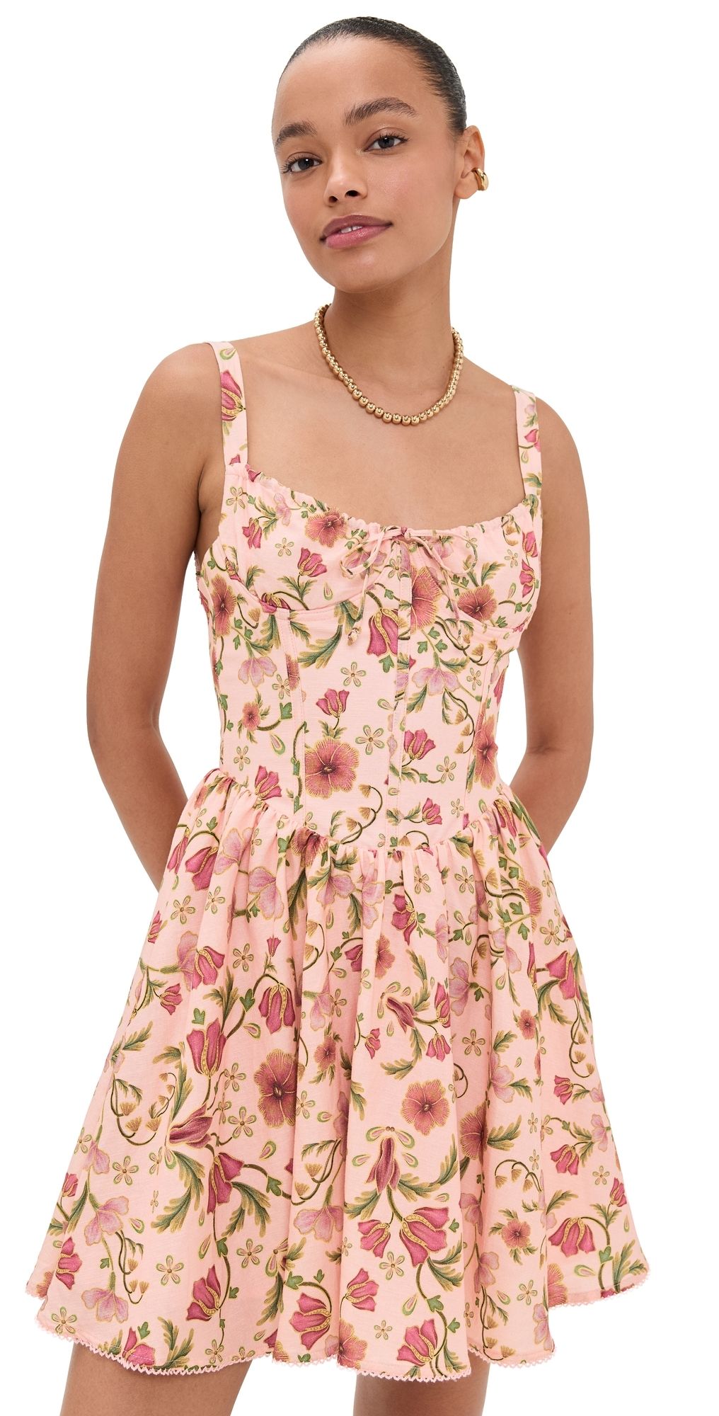 Agua Bendita Spring Underwire Aura Mini Dress Multicolor M