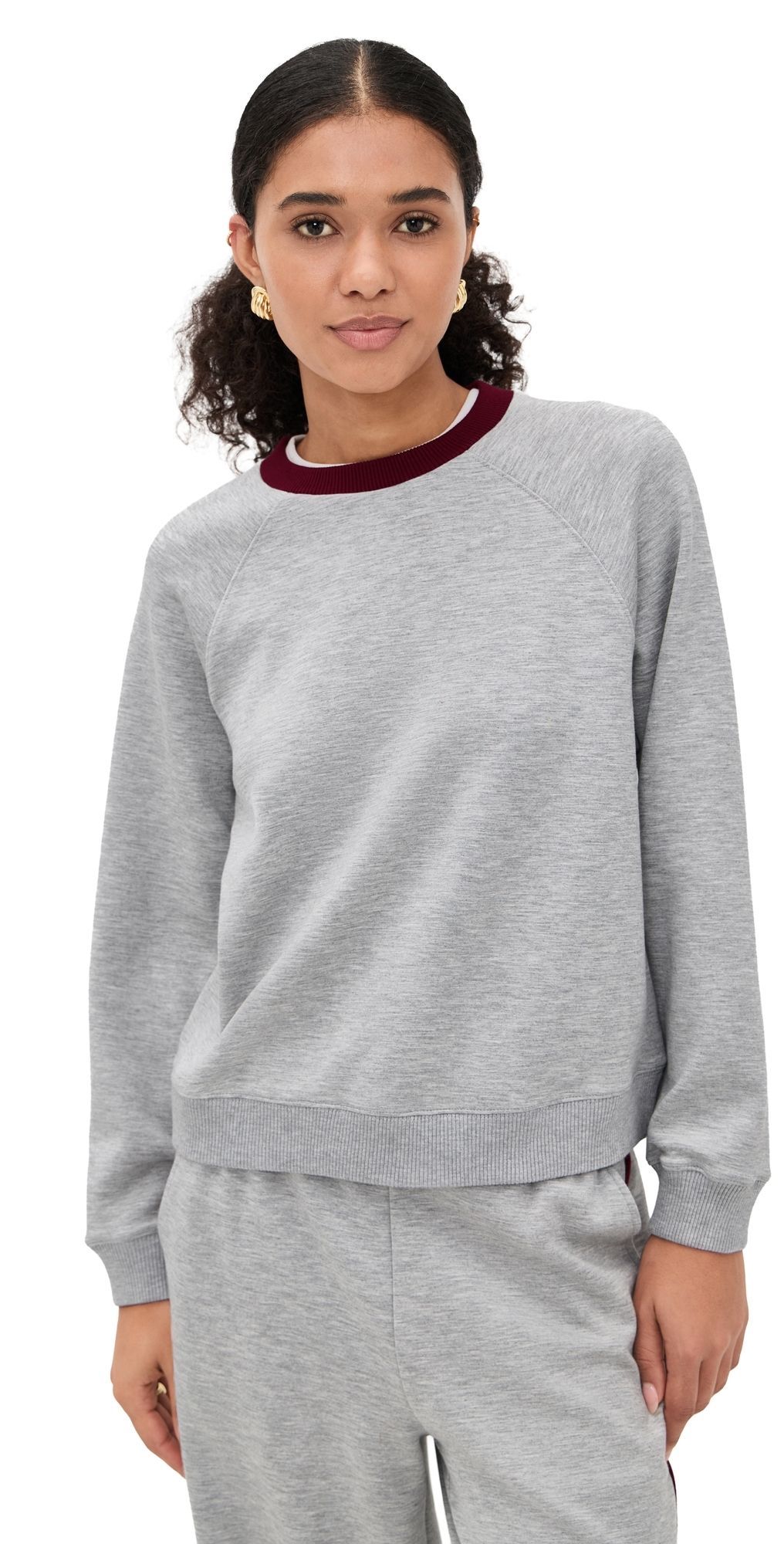 LE BOP Helene Sweatshirt Heather Grey XS