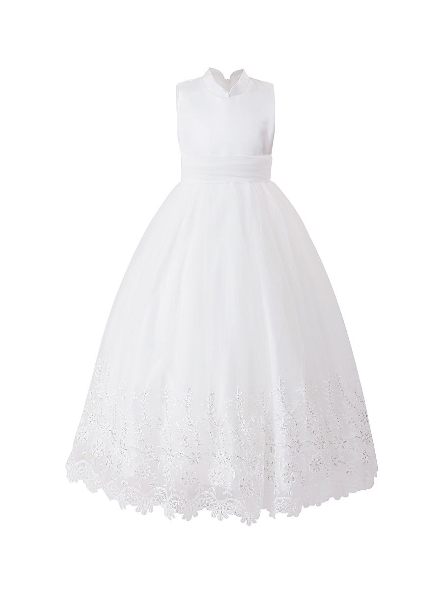 Little Girl's & Girl's Alvaria Dress - White - Size 11