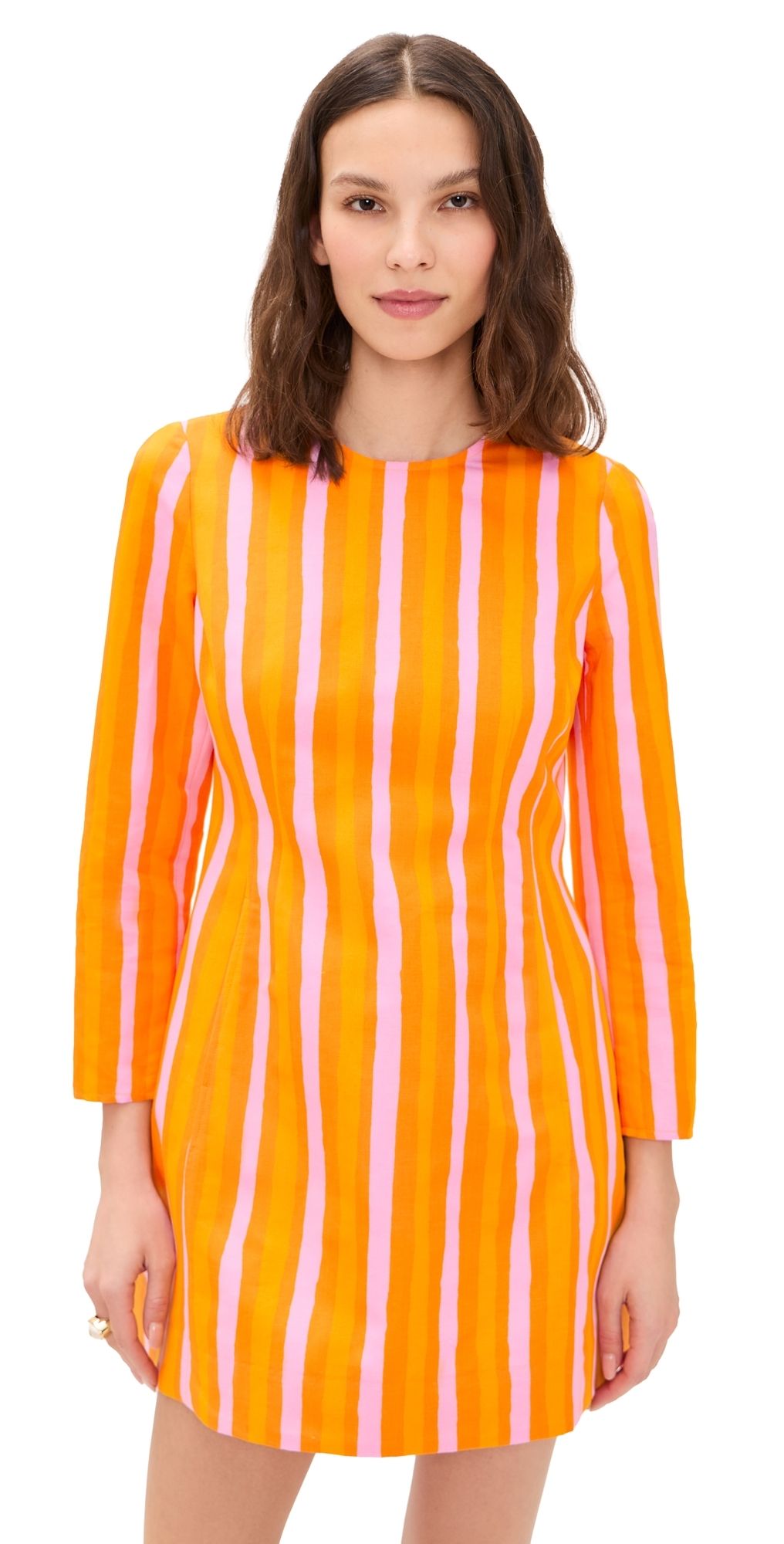 Marimekko Iloinen Piccolo Dress Pink/Orange 40