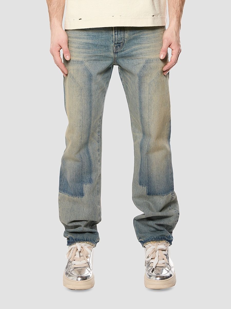 Men's Camden Straight-Leg Jeans - Medium Indigo - Size 40