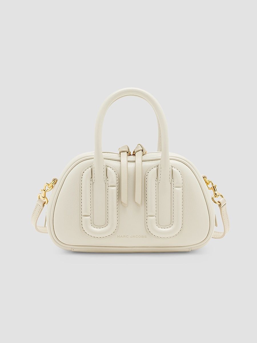 Women's The Micro Bauletto Babe Mini Top Handle Bag - Cloud White